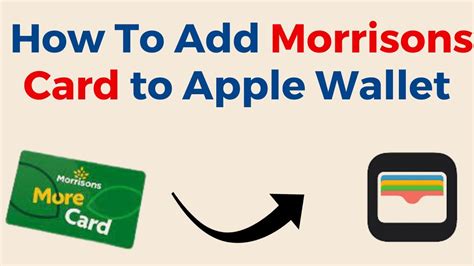 It indicates, "Click to perform a search". . Add morrisons card to apple wallet